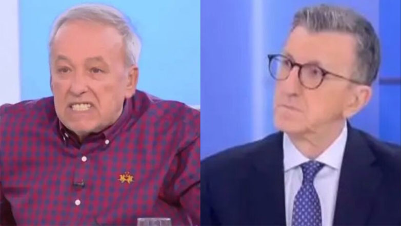 Ανδρέας Μικρούτσικος: Εκτός εαυτού ο παρουσιαστής με τον Άρη Πορτοσάλτε – «Είναι αλήτης, θέλει φτύσιμο!»