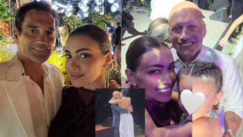 Όλγα Φαρμάκη & Σταύρος Μαντόπουλος: Οικογενειακώς στον γάμο του Παύλου Βαρδινογιάννη – Σπάνια κοσμική εμφάνιση