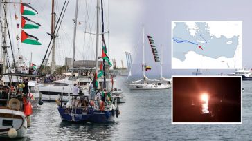 Ιταλική φρεγάτα για την προστασία της ανθρωπιστικής αποστολής στη Γάζα Global Sumud Flottilla