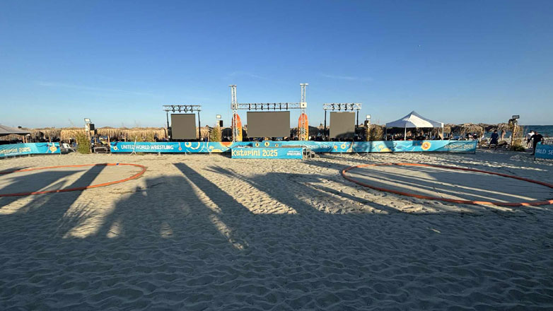 Αρχίζει το Παγκόσμιο πρωτάθλημα Beach Wrestling στην Κατερίνη, με ρεκόρ συμμετοχής!