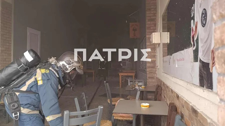 Ηράκλειο: Εξερράγη φιάλη υγραερίου σε καφενείο