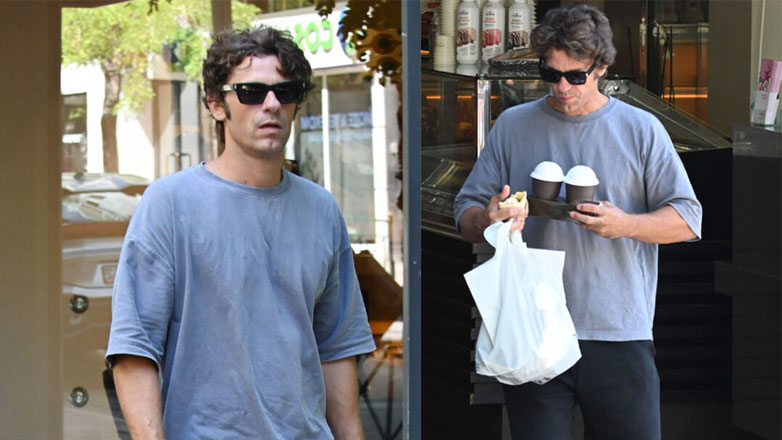 Αποστόλης Τότσικας: Με νεανικό αέρα στο κέντρο της Αθήνας – Φωτογραφίες