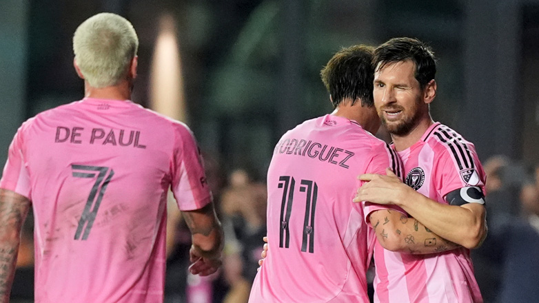 Δύο γκολ και μία ασίστ από τον Μέσι στην εμφατική νίκη (4-0) της Ίντερ Μαϊάμι επί της Νέας Υόρκης