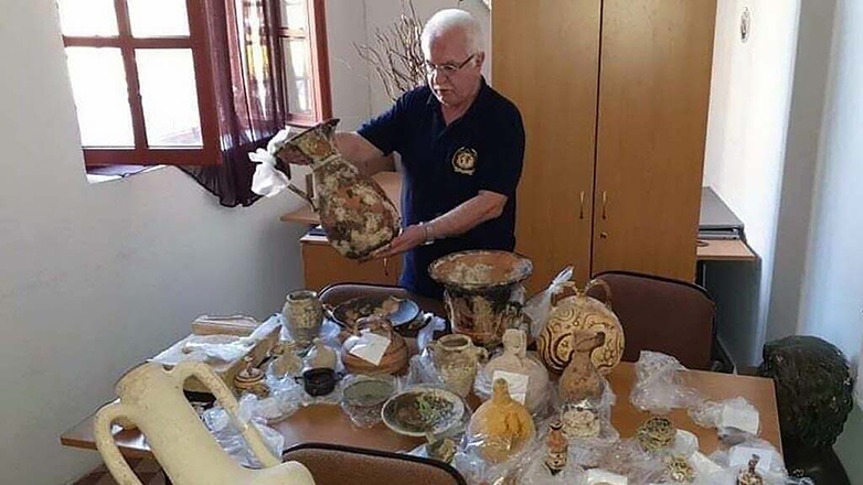 Ρόδος: Ποινή φυλάκισης 7 ετών σε 60χρονο για αρχαιοκαπηλία