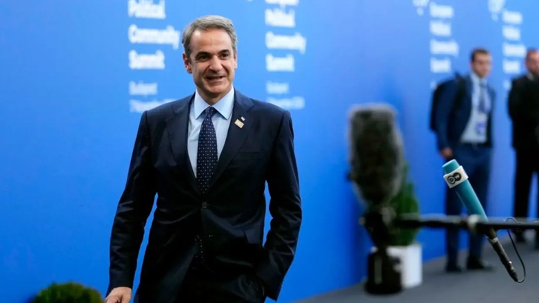 Συνάντηση Μητσοτάκη με τον αντιπρόεδρο της Exxon Mobil και τον πρόεδρο της Lockheed Martin