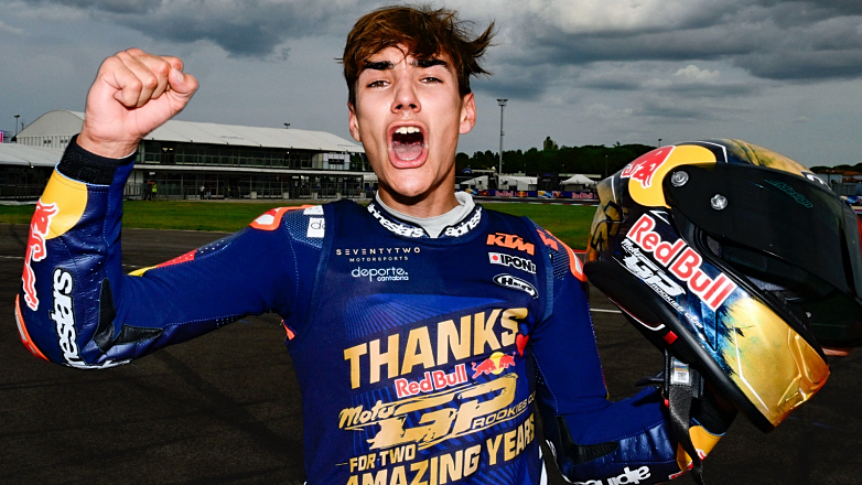 O Brian Uriarte κατακτά το Red Bull Rookies Cup 2025