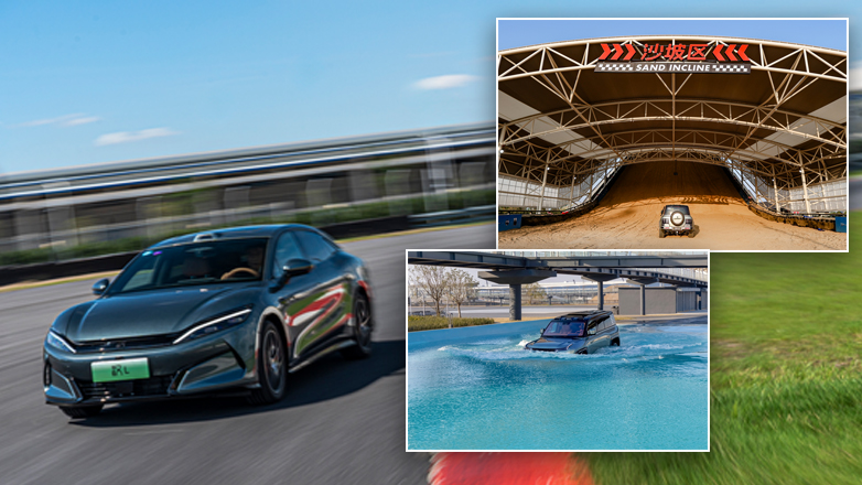 Πίστα παντός εδάφους αποκλειστικά για οχήματα NEV κατασκεύασαν οι Κινέζοι της BYD στο Zhengzhou