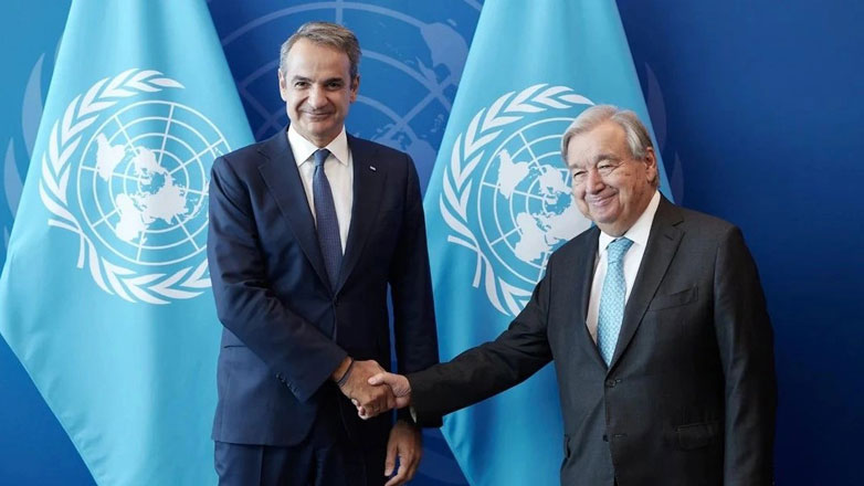 Συνάντηση Μητσοτάκη – Γκουτέρες στη Νέα Υόρκη