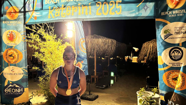 Πάλη στην Άμμο: Παγκόσμια πρωταθλήτρια η Ζαϊμίδου