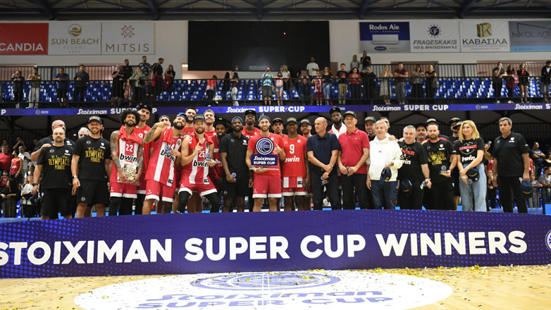 Κατέκτησε το Σούπερ Καπ ο Ολυμπιακός, 92-83 τον Προμηθέα