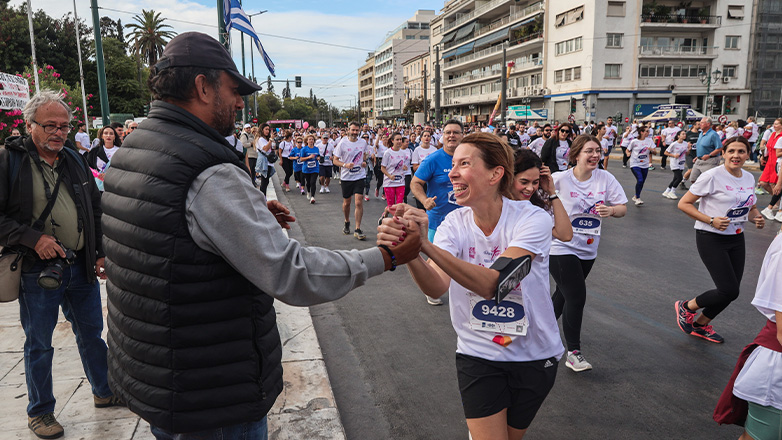 Μα συμμετοχή Χιλιάδων δρομέων το Greece Race for the Cure