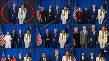 Όταν ο Λευκός Οίκος κάνει… «φωτομοντάζ»  το προεδρικό ζεύγος με διάφορους ηγέτες