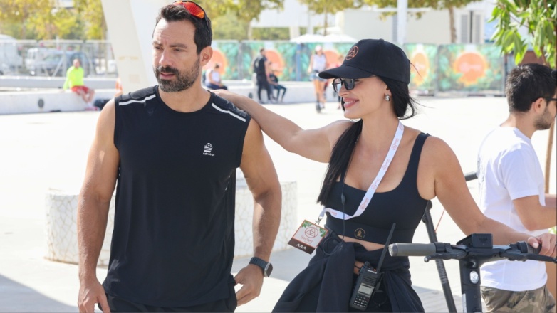 Σάκης Τανιμανίδης – Χριστίνα Μπόμπα: Μαζί στο BeWell Festival που διοργανώνουν από κοινού στο ΟΑΚΑ – Φωτογραφίες