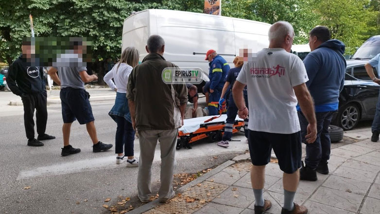 Αυτοκίνητο παρέσυρε πεζό στα Ιωάννινα