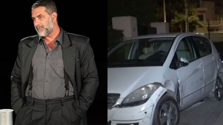 Βασίλης Μπισμπίκης: Τα πρώτα πλάνα από το σημείο που τράκαρε τα αυτοκίνητα στη Φιλοθέη