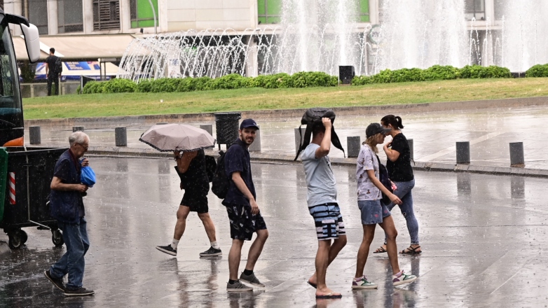 ΕΜΥ: Βροχοπτώσεις σε Αττική, Μακεδονία, Θράκη και Εύβοια