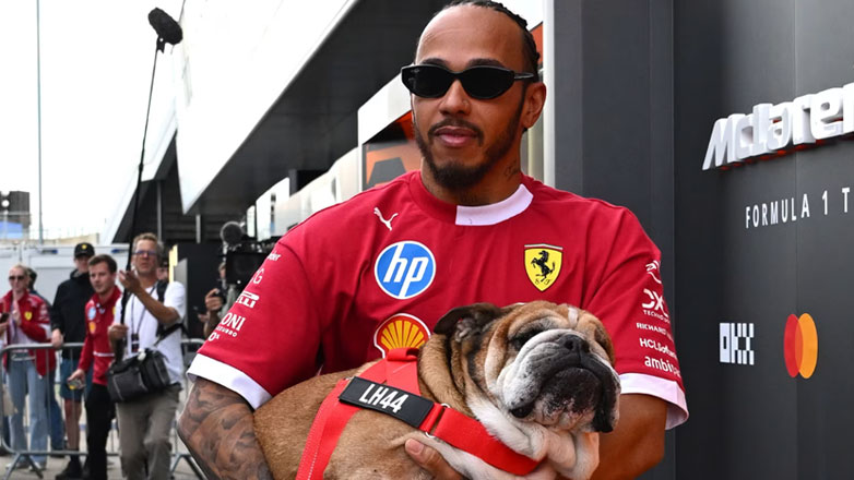Πέθανε ο σκύλος του Lewis Hamilton – Συντετριμμένος ο οδηγός