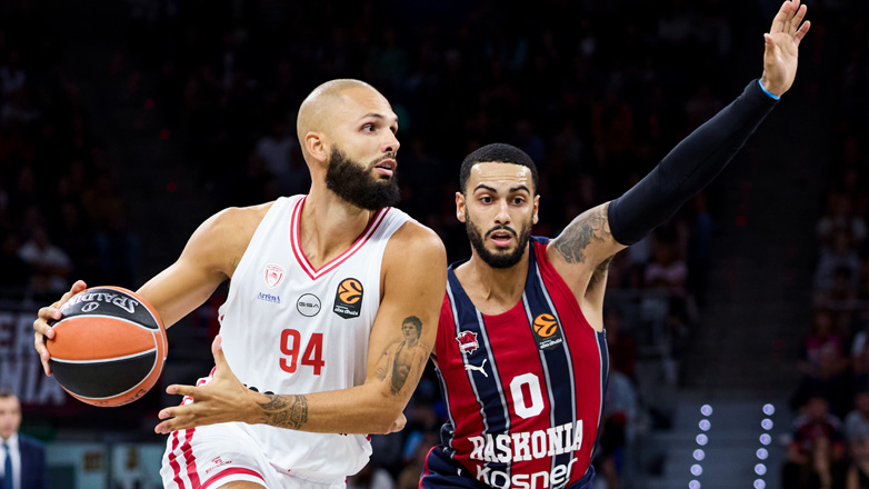 Πέρασε από τη Βιτόρια ο Ολυμπιακός, 102-96 την Μπασκόνια