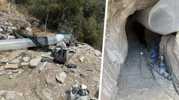 Λάρισα: Η σπηλιά που εγκλωβίστηκε ο 53χρονος