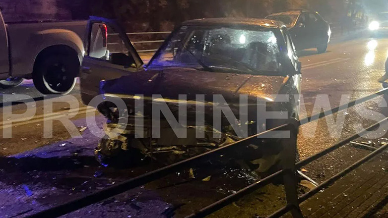 Καβάλα: Τροχαίο με τέσσερις τραυματίες – Ανάμεσά τους ένα παιδί