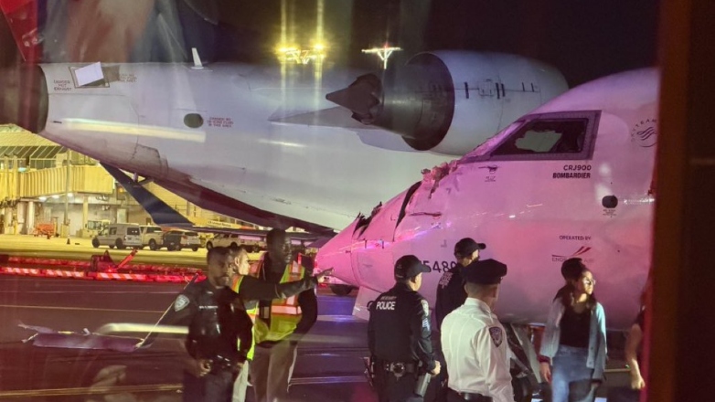 Ελαφριά σύγκρουση δύο επιβατηγών αεροσκαφών στο «LaGuardia» της Νέας Υόρκης