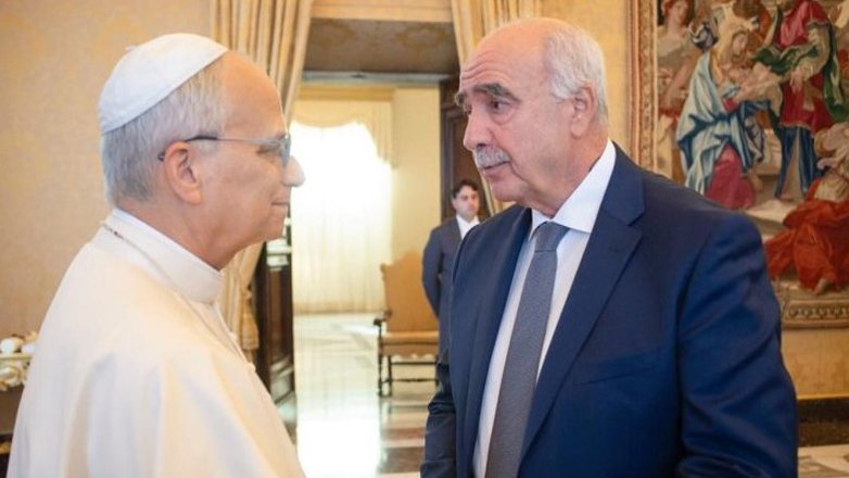 Ο Βαγγέλης Μεϊμαράκης συναντήθηκε με τον Πάπα Λέοντα
