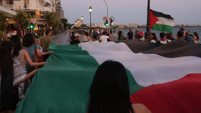 Θεσσαλονίκη: Πορεία αλληλεγγύης στον παλαιστινιακό λαό