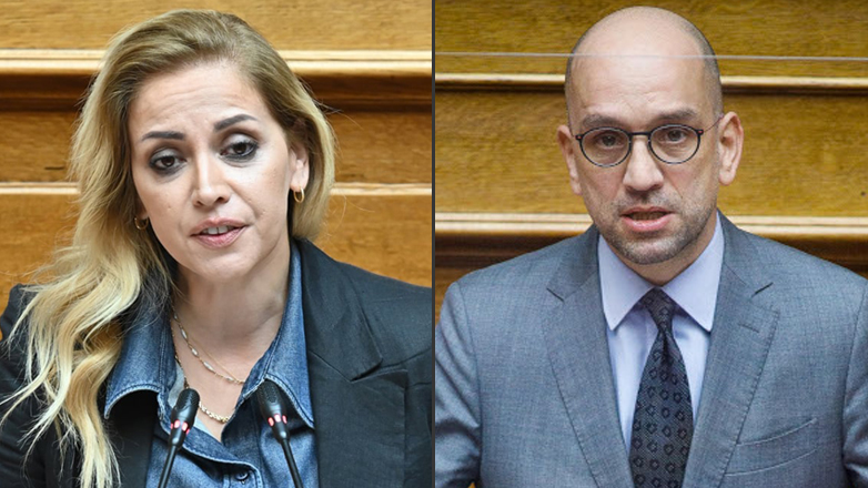 Ραλλία Χρηστίδου σε Κώστα Μπάρκα: «Αν ξαναγελάσεις μαζί μου, θα σου σπάσω τα μούτρα»