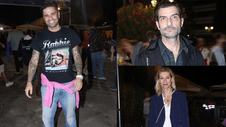 Robbie Williams: Οι celebrities που έδωσαν το «παρών» στη μεγάλη συναυλία του Βρετανού σταρ στο Καλλιμάρμαρο