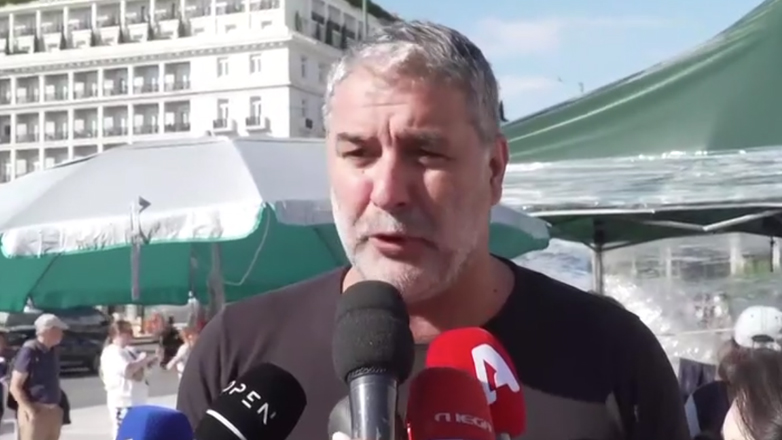 Ο Βασίλης Μπισμπίκης πήγε να συναντήσει τον Πάνο Ρούτσι