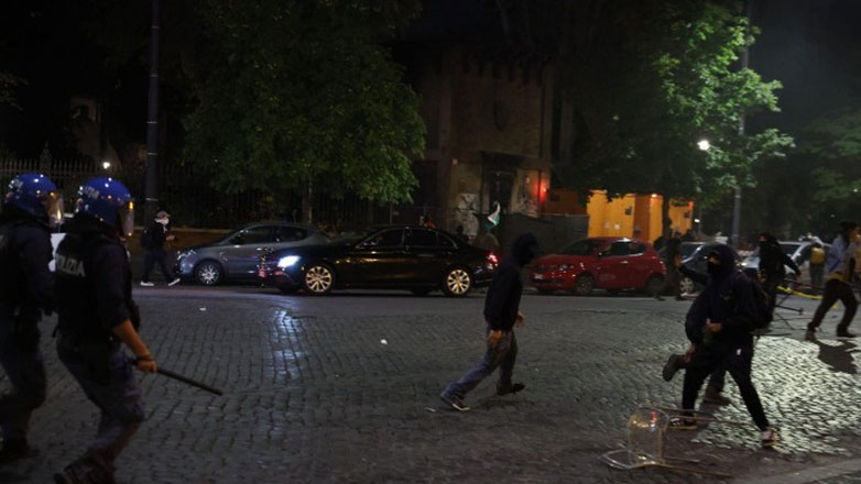 Ρώμη: 16 προσαγωγές μετά την ολοκλήρωση της διαδήλωσης συμπαράστασης στον παλαιστινιακό λαό