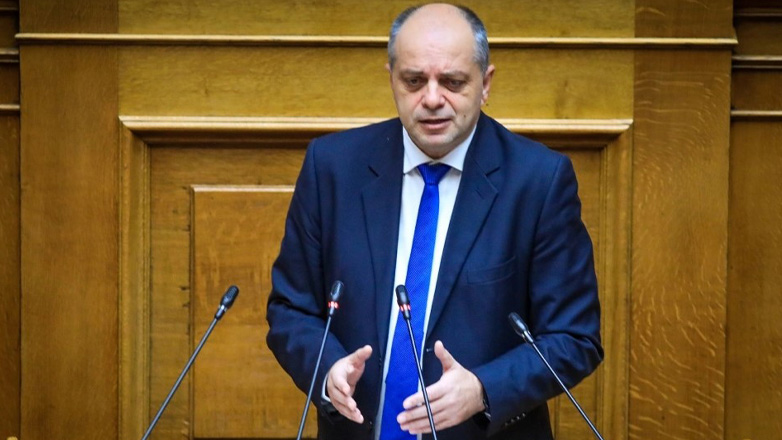 Η ΝΔ καταδικάζει τους βανδαλισμούς στο πολιτικό γραφείο του βουλευτή Λάρισας Χρήστου Καπετάνου