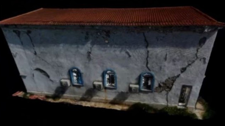 Πλήρης αποτύπωση σεισμόπληκτου Ναού: Ένα ολοκληρωμένο αποτέλεσμα με τη χρήση 3D Lidar και φωτογραμμετρίας