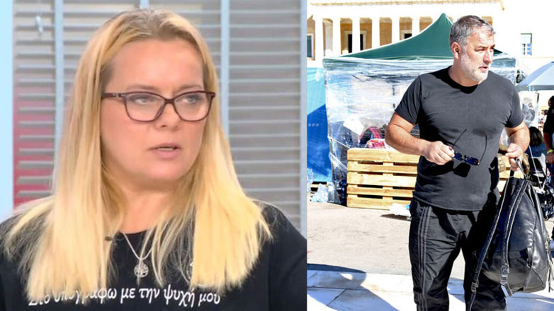 Πάνος Ρούτσι – Η σύζυγος του απεργού πείνας «άδειασε» τον Βασίλη Μπισμπίκη: «Δεν τον καλέσαμε ποτέ στο Σύνταγμα»