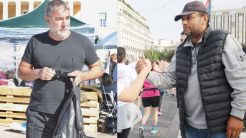 Βασίλης Μπισμπίκης: Όλη η αλήθεια για την συνάντησή του με τον Πάνο Ρούτσι – Ποιος κάλεσε τον ηθοποιό στο Σύνταγμα