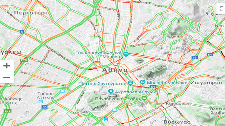 Ασφυξία στους δρόμους της Αθήνας – Μποτιλιαρίσματα σε Κηφισό και Κηφισίας από τα χαράματα