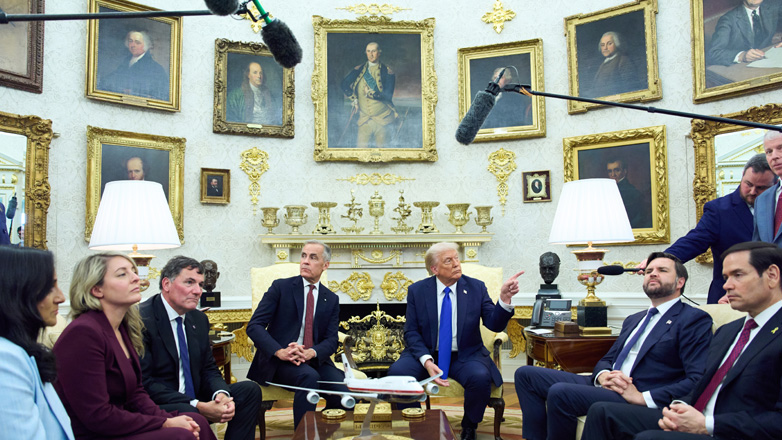 Μαρκ Κάρνεϊ: Για δεύτερη φορά στον Λευκό Οίκο για εμπορικές συνομιλίες με τον Τραμπ