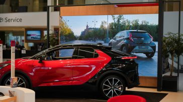 Η συνεργασία της Toyota με την Samsung για τον εκσυγχρονισμό των εκθέσεων