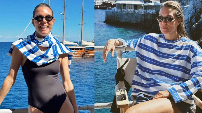 Φθινοπωρινή εξόρμηση στην Ύδρα για τη Βίκυ Καγιά – Το νησί μέσα από τα δικά της μάτια