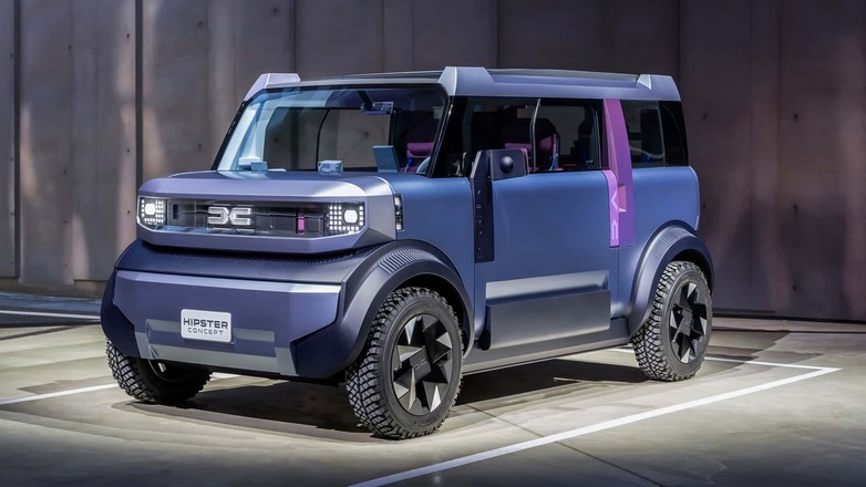 Hipster: Το νέο boxy, μικρό ηλεκτρικό της Dacia με μήκος 3 μέτρα και αυτονομία στα 100χλμ.