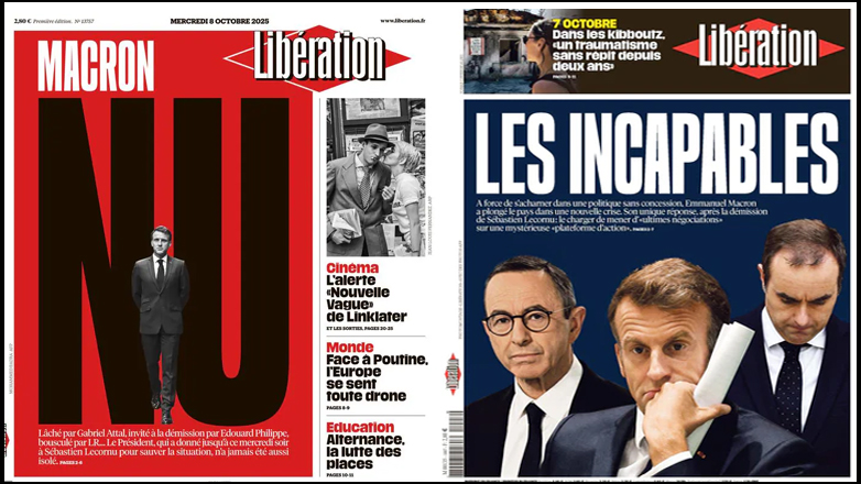 «Ο Μακρόν είναι γυμνός»