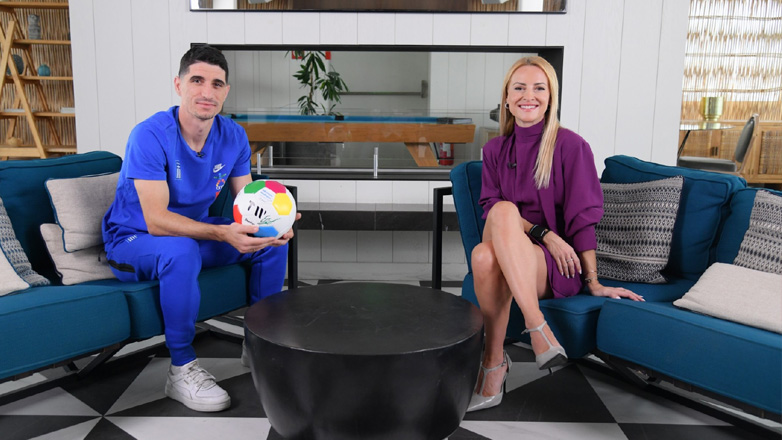 Ο Πέτρος Μάνταλος στο ΟΠΑΠ Game Time: Φανταστικό το κλίμα στην Εθνική, πάμε για τη νίκη στη Σκωτία