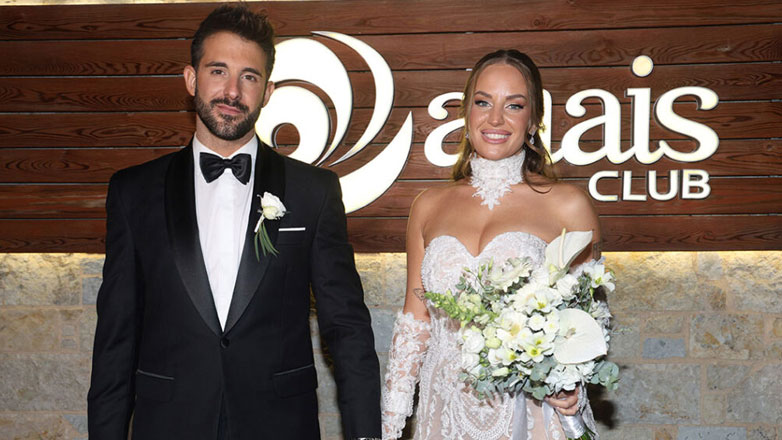 Γιώργος Λιβάνης – Ανδρομάχη: Το βίντεο από το γαμήλιο πάρτι τους με το viral trend του TikTok