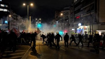 Καταγγελίες για «βία χωρίς λόγο» από την αστυνομία στην πορεία για την Παλαιστίνη