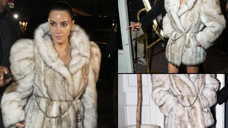 Kim Kardashian: Περπάτησε στο Παρίσι φορώντας μόνο τη γούνα της
