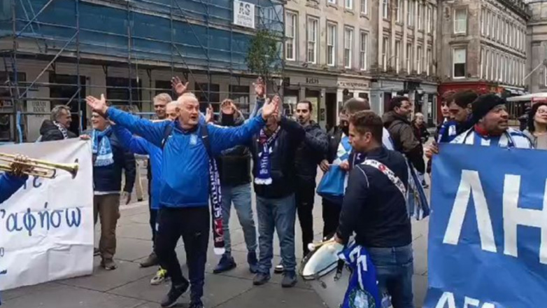 Σκωτία-Ελλάδα: Η Γλασκώβη έχει… ντυθεί στα γαλανόλευκα!