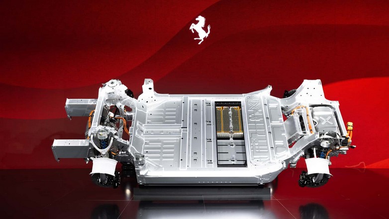 Αυτά είναι τα ακραία τεχνικά χαρακτηριστικά της πρώτης ηλεκτρικής Ferrari στην ιστορία 
