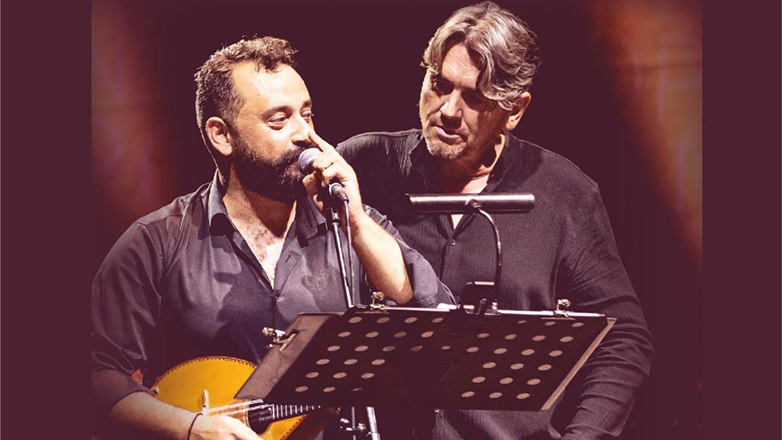 Ο Θοδωρής Κοτονιάς και ο Βασίλης Δραμουντάνης στον Σταυρό του Νότου Plus