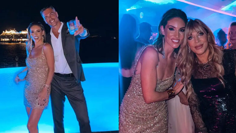 Αθηνά Οικονομάκου – Bruno Cerella: Μαζί στο πάρτι γενεθλίων της Σούλας Λιάκου στη Μύκονο!