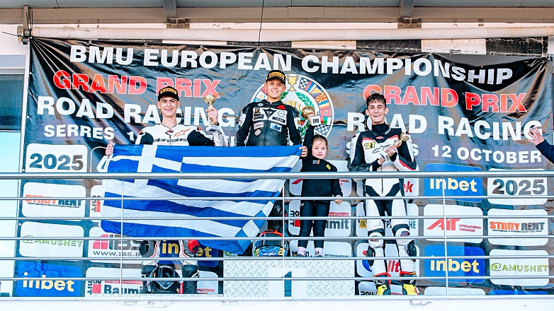 Ασταμάτητος ο Αντώνης Βεντούρας στο BMU στις Σέρρες, κυρίαρχος στην CFMOTO300 και πρώτος γενικής!